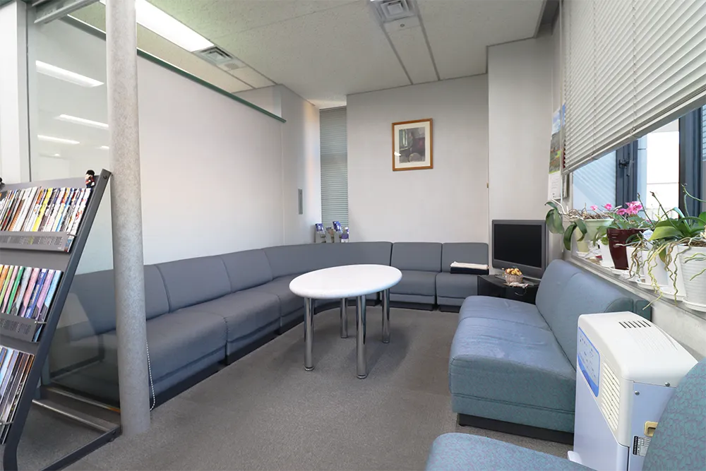 検診センター待合室