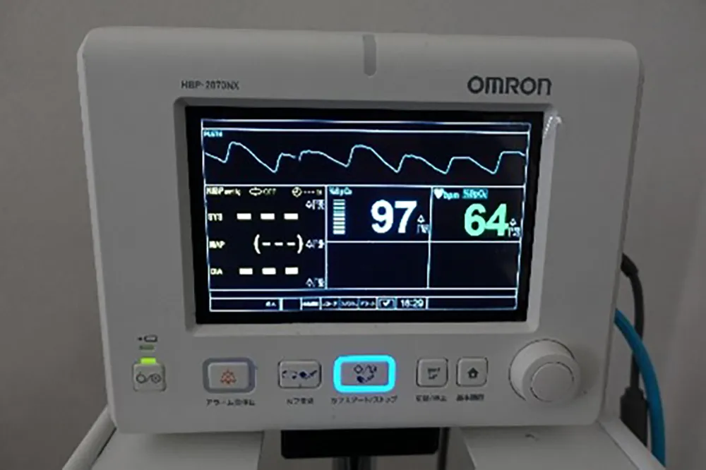 心肺機能のモニタリング